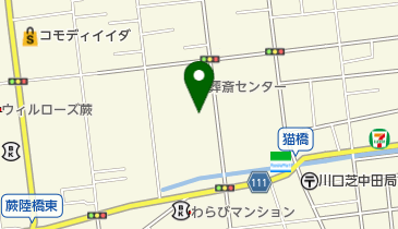 割烹にしきの地図画像