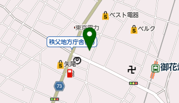 割烹 かつらの地図画像