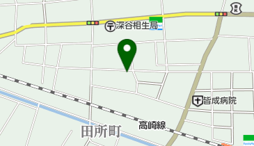 割烹 新楽の地図画像
