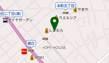 青芳の地図画像