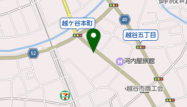 稲荷家の地図画像