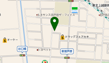 長谷川の地図画像