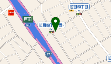 割烹 福水の地図画像