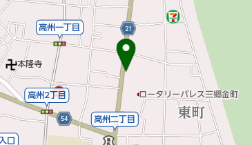 たち花の地図画像