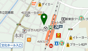 大衆割烹 大黒 松戸本店の地図画像