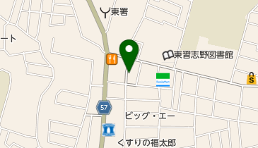 八幡家の地図画像