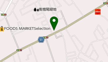 大衆割烹 岩亀 南増尾店の地図画像