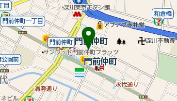 料理つしまの地図画像