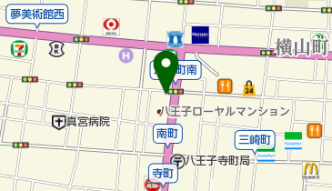 鮨忠本店の地図画像