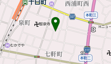 割烹まるすいの地図画像