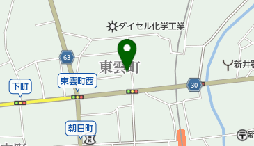 かんざしの地図画像