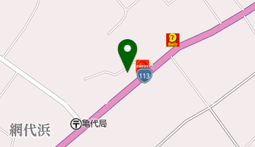 割烹 亀城の地図画像