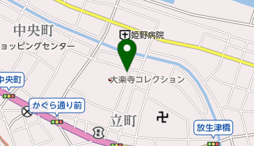 割烹谷川の地図画像