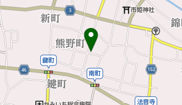 四季料理 華生の地図画像