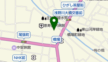 bar 一葉の地図画像