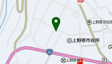 桐の木の地図画像