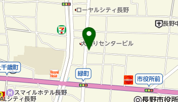 割烹いけだの地図画像