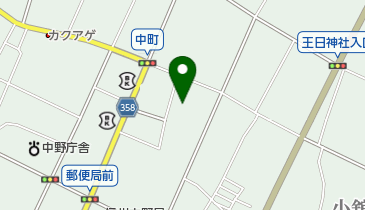 柳長料理店の地図画像
