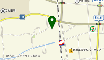 あさやの地図画像