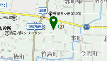 藤のれんの地図画像