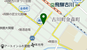 割烹料理 克己の地図画像