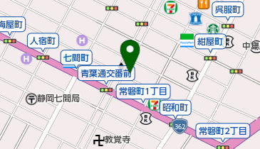 青柳の地図画像
