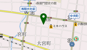 割烹 竹の子の地図画像