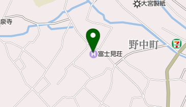 富士見荘の地図画像