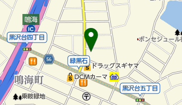 板前料理はやしの地図画像