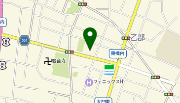 やまきの地図画像