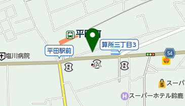 割烹会席 好広の地図画像