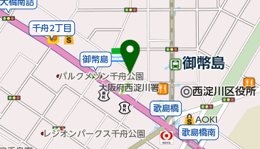 はがくれの地図画像