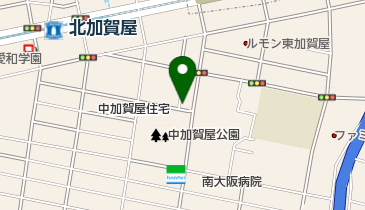 季節料理 彩の地図画像