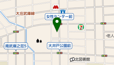 秋田こまちの地図画像