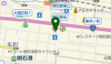 割烹 寿司 貞楽の地図画像