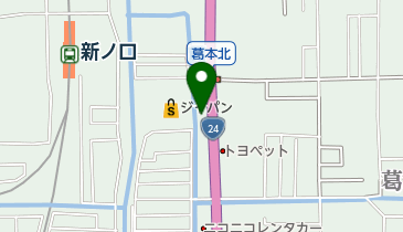 割烹 利助の地図画像