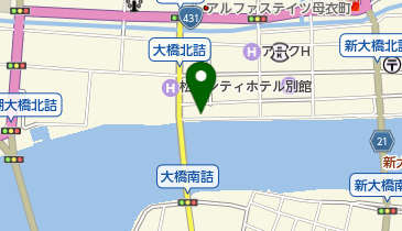 数寄屋料亭 松翠亭の地図画像