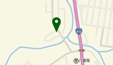 八雲大橋館の地図画像