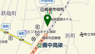 割烹う乃の地図画像