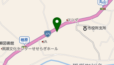 柳谷商店の地図画像