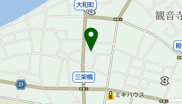 割烹 よしやの地図画像