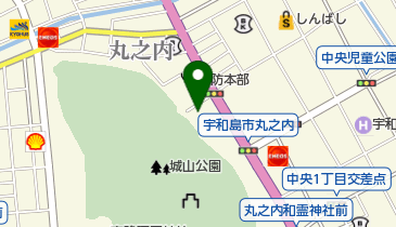 海鮮割烹 一心の地図画像