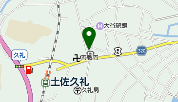 和食宴 あずまの地図画像