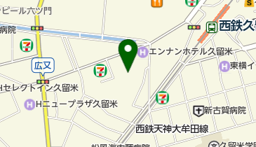 料亭 久米家の地図画像