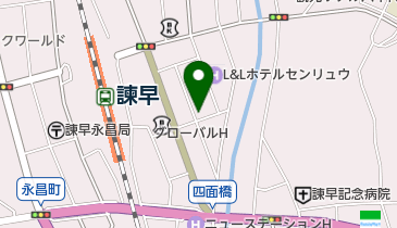 焼とり割烹 伊佐早の地図画像