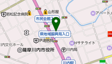 なかうち 海山料理の地図画像