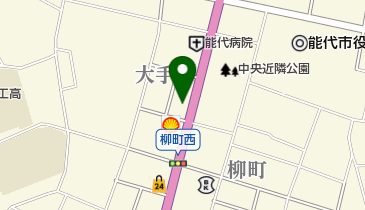 韓国家庭料理アリランの地図画像