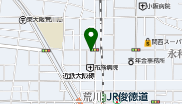 Korean Kitchen まるの地図画像