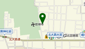 泉仙 紫野店の地図画像