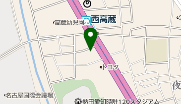 串あげ屋福爐の地図画像